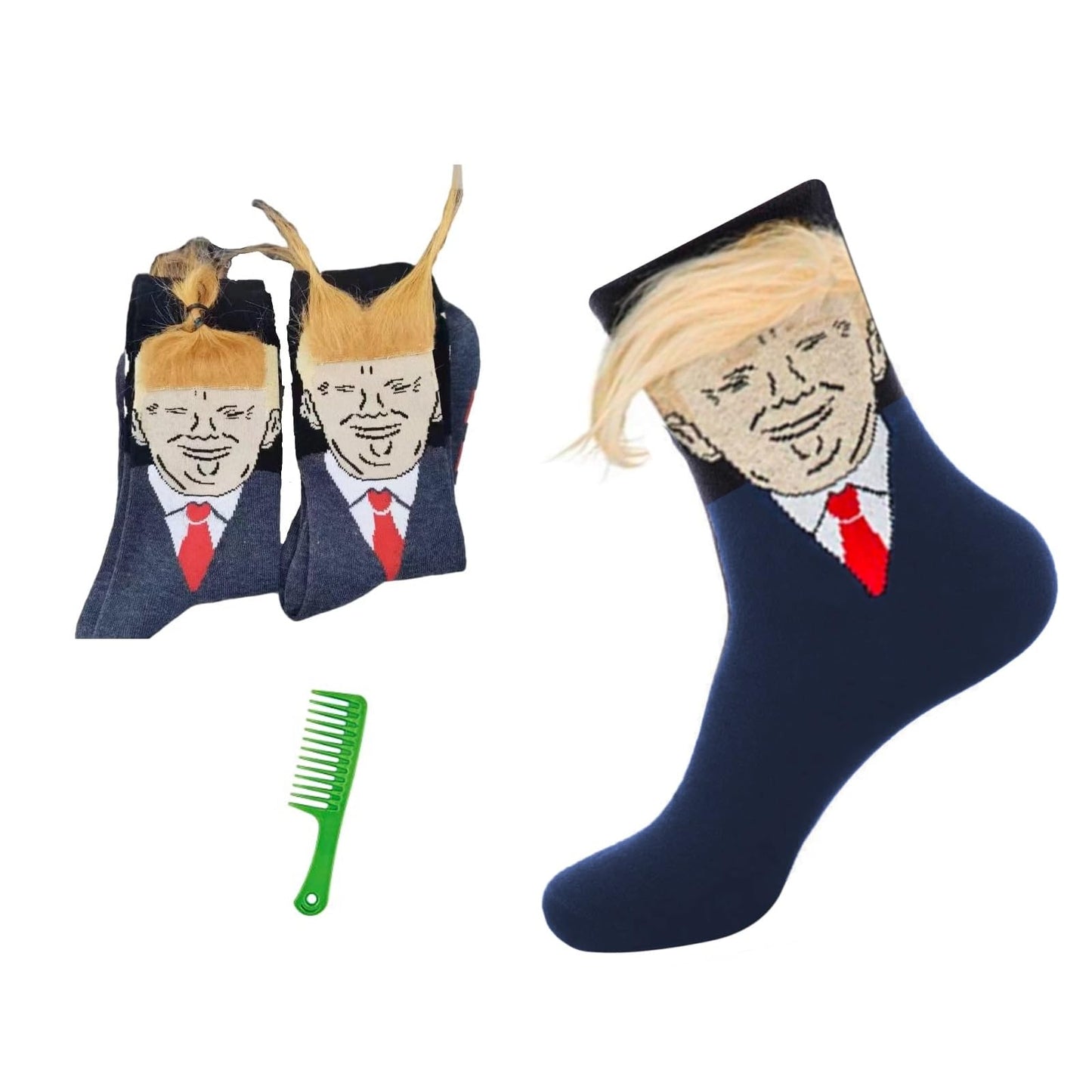 T Legend Donald Trump Socks, Funny Socks For Birthday, Trump 2025 Novelty Socks, Onesize Unisex Trump Merchandise