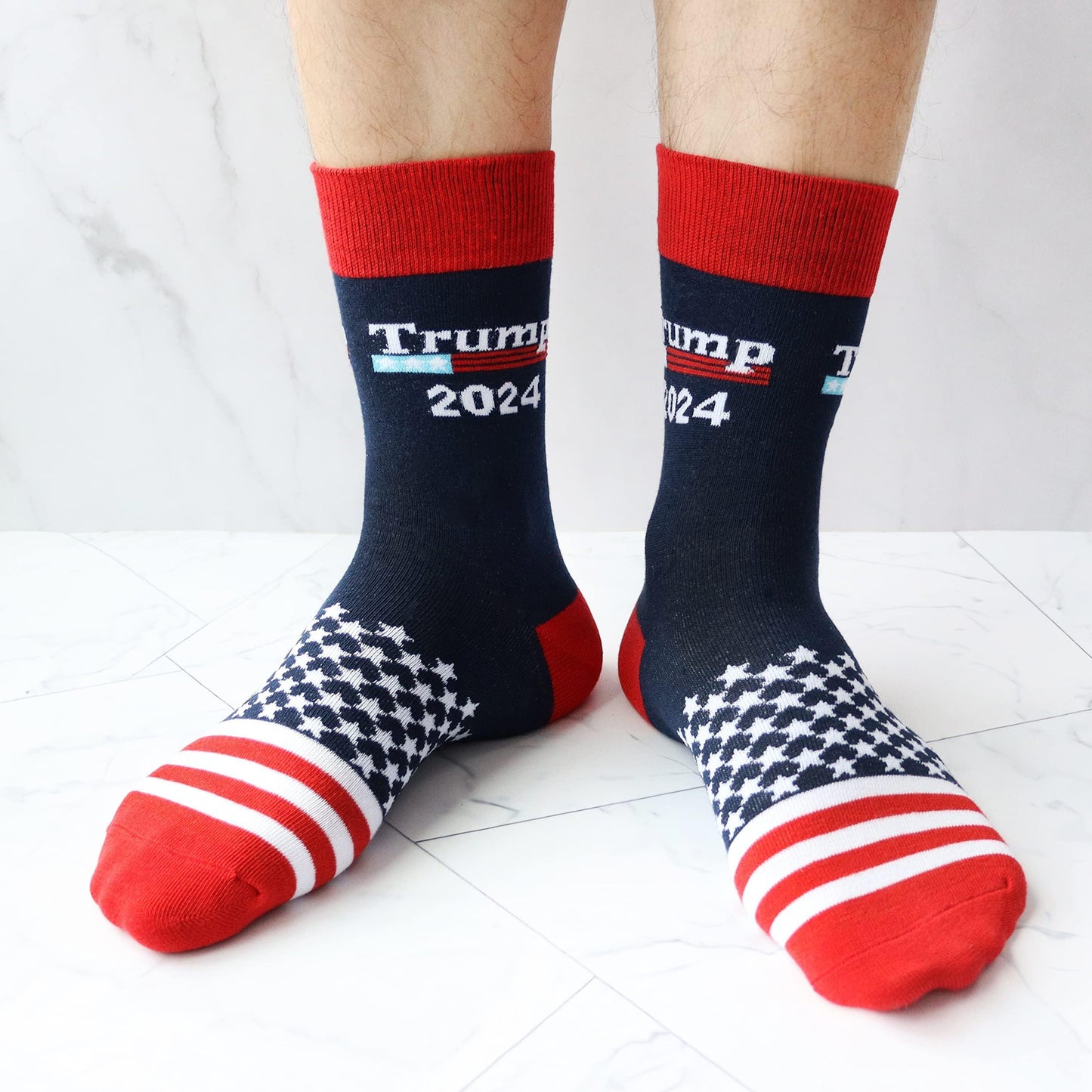 T Legend Donald Trump Socks, Funny Socks For Birthday, Trump 2025 Novelty Socks, Onesize Unisex Trump Merchandise